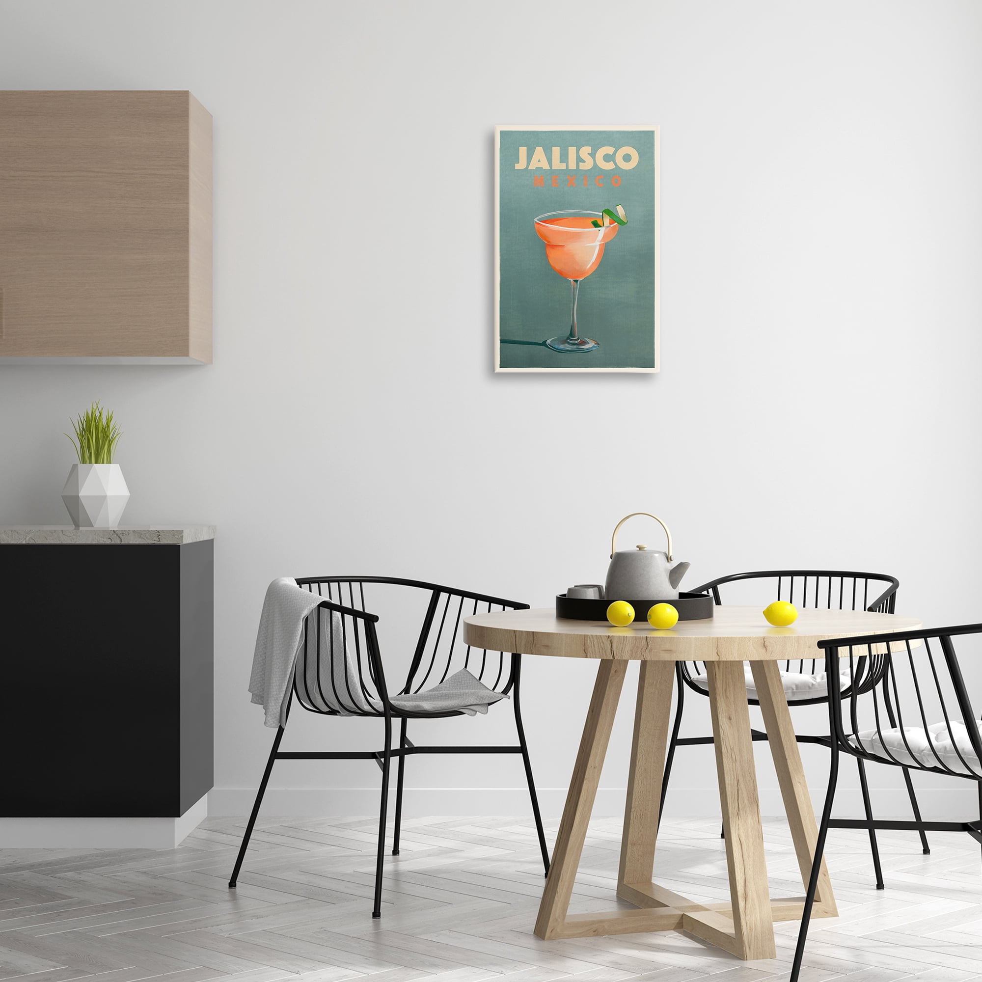 Stupell Industries Jalisco Mexico Cocktail Food & Beverage Painting Wrapped Canvas Art Print Wall Art, 16 x 24