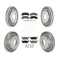 thumbnail image 1 of Transit Auto Front Rear Coated Disc Brake Rotors and Ceramic Pads Kit for Car 2012-2014 Ford F-150 with 7 Lug Wheels KGC-100602, 1 of 11