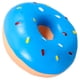 thumbnail image 4 of Juguete masticable de látex para mascotas, realista, con forma de dona, chirriante, interactivo, para perros que necesitan masticar, suministros para cachorros., 4 of 7