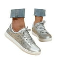 thumbnail image 3 of Glitter Sneakers for Women - Sparkly Bling Sequin Sneakers for Wedding, Party & Casual Wear, 3 of 9