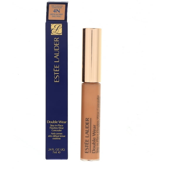 Estee Lauder Double Wear Stay-in-Place Flawless Wear Concealer, 4N Medium Deep, 0.24 oz