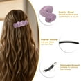 thumbnail image 4 of Unique Bargains Large French Hair Barrettes Thick Hair Dark Pink, 4 of 7