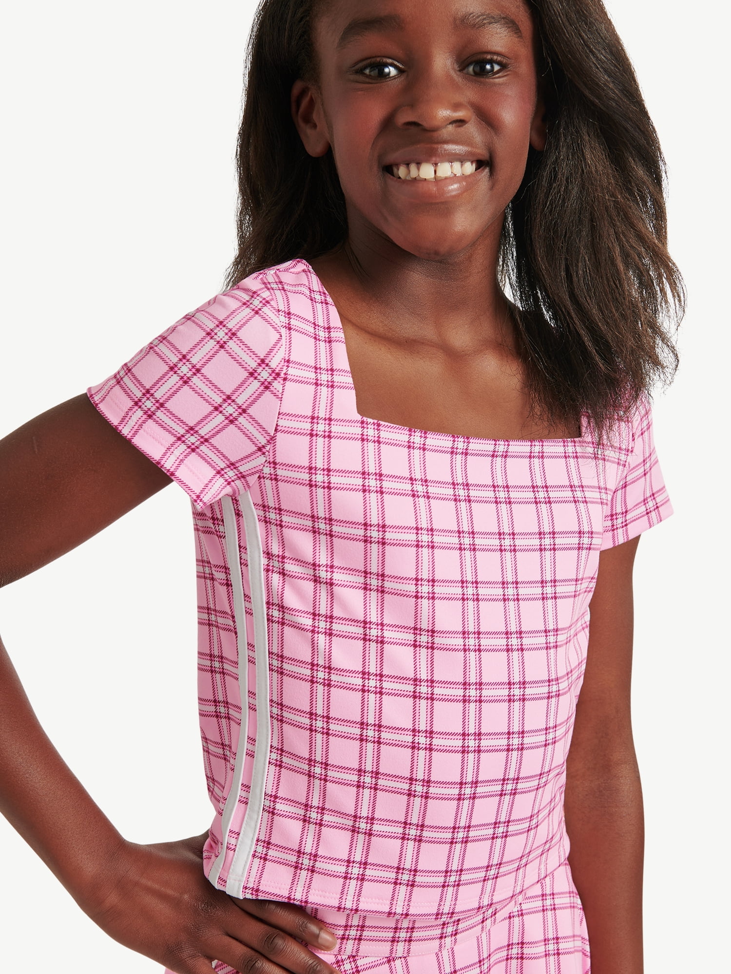 Justice Girls Sporty Active Top, Sizes XS - XLP