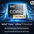 thumbnail image 3 of HP 17 AI Business Laptop, 17.3" IPS HD+ Touchscreen Display, Intel 12-Core Ultra 7 255U,32GB DDR5 RAM, 1TB SSD, Backlit KB, FP Reader, WiFi 6 & BT 5.4, AI Copilot, Win 11 Pro, Silver, 3 of 8