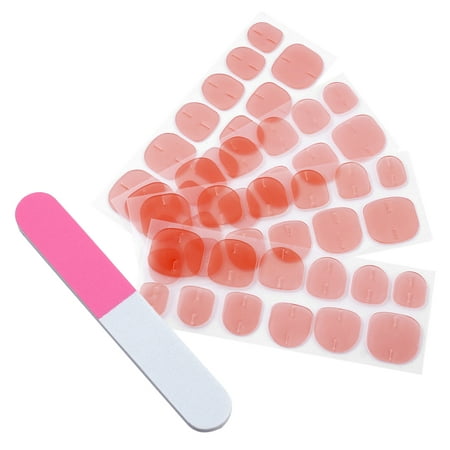 2 Sheets 48pcs Double-sided Nail Glue Sticker Jelly Transparent ...