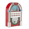 thumbnail image 4 of Mr. Christmas 9-inch Decorative Vintage Jukebox Red, 4 of 4