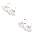 thumbnail image 1 of Sonducket Pendientes de araña Moda Bohemia Étnica Abanico Borla Oreja Cuelga Aro Pendiente Día de San Valentín Niñas Accesorios de boda Type5 NO5 Sonducket CBP455337, 1 of 5