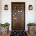 thumbnail image 5 of Goofa 16"x24" Inches Rainbow Snowflake Doormats for Outdoor Entrance - Non-Slip Welcome Mat, Heavy Duty Door Mats Outdoor, Spring Doormat, 5 of 9