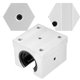 thumbnail image 3 of Bloque Deslizante De Rodamiento De Movimiento Lineal Abierto De Aluminio De 30 Mm, Alta Dureza, Mayor Capacidad De Rodamiento Para Equipos Silenciosos, De Alta Velocidad Y Precisos, 3 of 7
