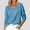 Blue womens fall sweaters a1, variant on Womens Fall Winter V Neck Long Sleeve Knitted Casual Basic Pullover Tops Solid Soft Sweaters, Brown L