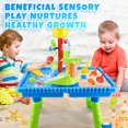 thumbnail image 7 of YCFUN Kids Sand Water Table for Toddlers 3-8, Plastic Outdoor Activity Sensory Tables for Boys Girls Toddler, Summer Outdoor Beach Toy for Boys and Girls 3-7, 7 of 7