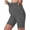 Grey, variant on Women's Maternity Bike Shorts Yoga Leggings Over The Belly Bump Pregnancy Workout Running Active Athletic Shorts with Pockets (M, Gray)