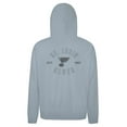thumbnail image 3 of Men's Levelwear  Gray St. Louis Blues Contact Nightfall Pullover Hoodie, 3 of 4