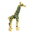 thumbnail image 6 of LOLIPPYY Giraffe Figurine: Animal Sculpture Metal Giraffe Collectible for Desk - Shelf Bedroom Office - Miniature Animal Decoration for Fairy Gardens Micro Landscape, 6 of 7