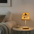 thumbnail image 5 of Table Lamps 3 Color 10 Way Dimmable LED Nightstand Lamp for Bedroom, Living Room, Home Office Snowman with Witch Hat Medium, 5 of 7