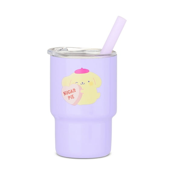 Pompompurin & Hello Kitty 3 oz Stainless Steel Mini Tumbler w/o Handle