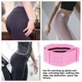 thumbnail image 3 of PAMINGONO Banda Elástica Deportiva Rosa Para Calentamiento Y Fortalecimiento De Cadera Con Agarre Cómodo, 3 of 5