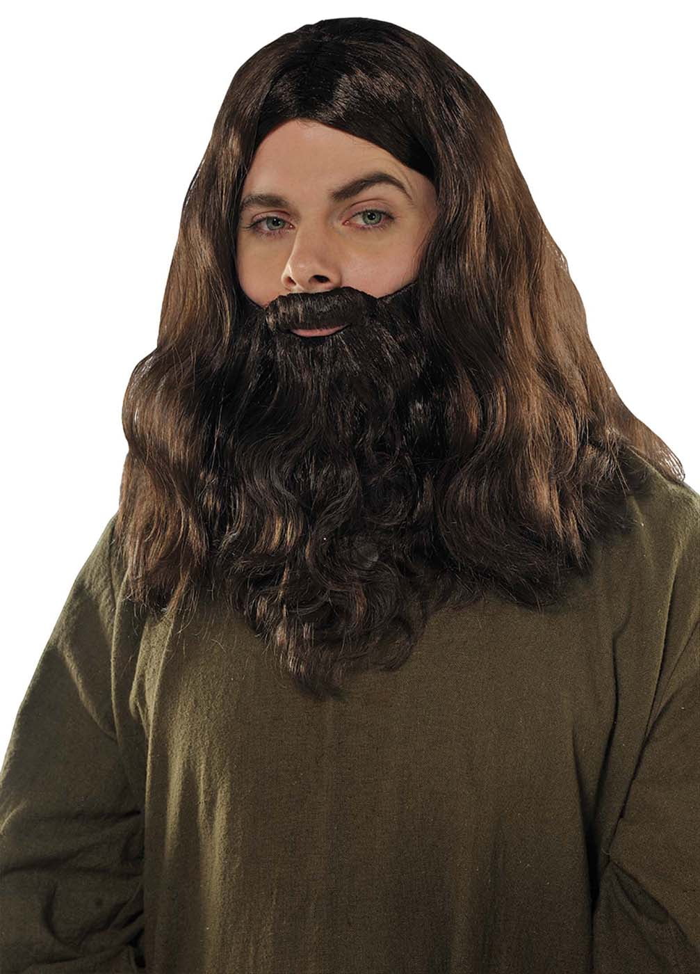 hagrid beard and wig