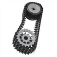 thumbnail image 2 of 2X SNT109 Go Kart Karting ATV UTV Pista Moto de Nieve EléCtrica Quitanieves Pistas de Goma Accesorios para Coches de Juguete, 2 of 5