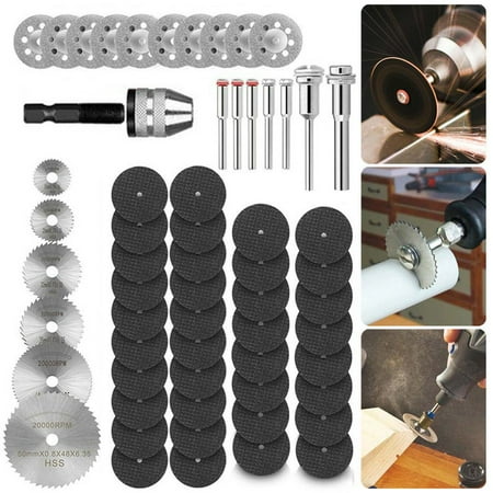 

60Pcs Set Cutting Circular Saw Disc Diamond Saw Blade Cutting Discs Rotary Tool