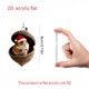 thumbnail image 4 of 8cm Forest Animals Decoration Christmas Tree Pendant Holiday Gift, 4 of 7