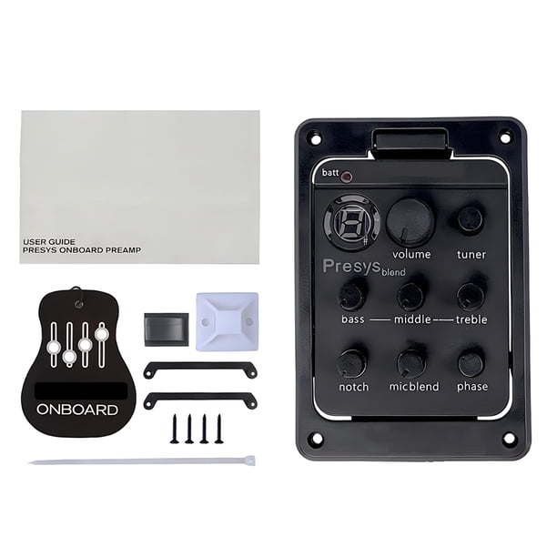 Guitar Tuner Eq Equalizer 301 S Plastic Sound Hole Accesorios