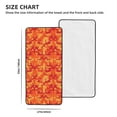 thumbnail image 2 of Absorbent Coral Velvet Towel 27x55in Light Soft And Fluffy Wool Circle Delicate And Not Easy To Remove The Edge Vector Camouflage Pattern Orange Red_2, 2 of 8