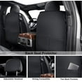 thumbnail image 4 of GXT Dodge RAM 1500 2500 3500 Black, Faux Leather, Waterproof, Full Set Seat Covers, 4 of 7