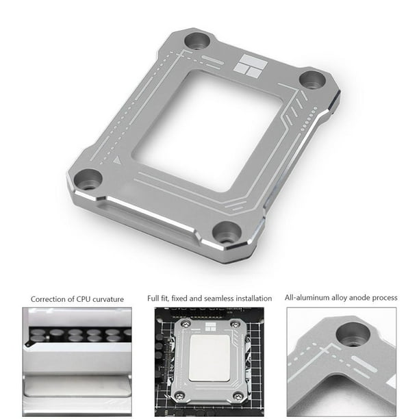 Thermalright LGA1700-BCF 12th CPU Corrector de flexión Placa posterior fija (gris)
