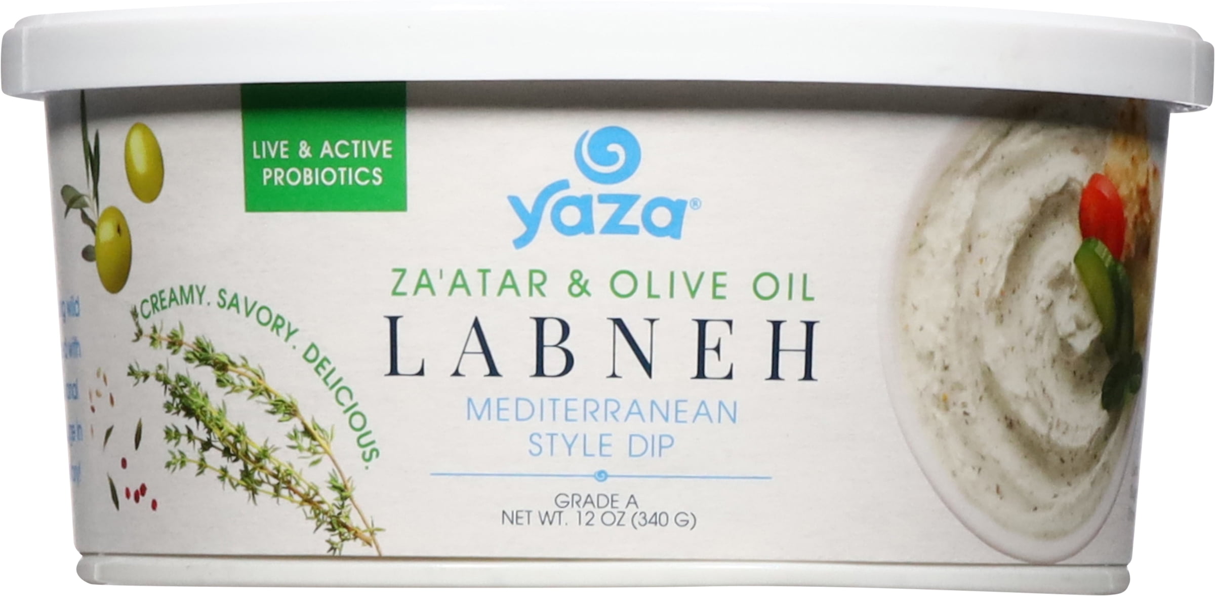 Yaza Za'atar & Olive Oil Labneh 12 oz