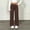 Brown, variant on Rvasteizo Girls Fall Winter Sweatpants Versatile Elastic Waist Straight Leg Solid Long Pants 7 Years