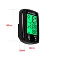thumbnail image 2 of Bike Speedometer, Bicycle odometers,Bicycle Speedometer Cycle Bike Computer Waterproof Bike Odometer with LCD Display Speedometer Accurate Speed Tracking & Multi-Function, 2 of 10