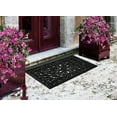 thumbnail image 4 of A1HC 10lb Heavy Duty Rubber Doormat 24"x48" - Won't Blow Away, Outdoor Front Door Mat, Mud Dirt Scraper, Non-Slip Drainage Mat for Entryway Patio Garage, 4 of 6