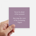 thumbnail image 1 of Qoutes Healing Sentences Living Good Happiness Sticker Square Waterproof Stickers Wallpaper Car Decal, 1 of 1