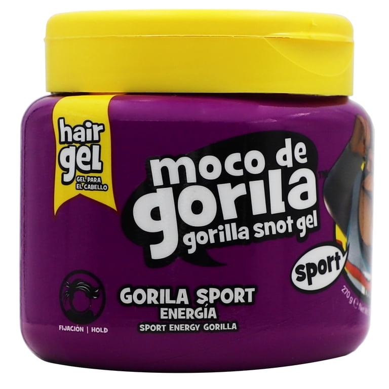 Moco De Gorila Unisex Sport Energy Hair Styling Gel, Firm Hold