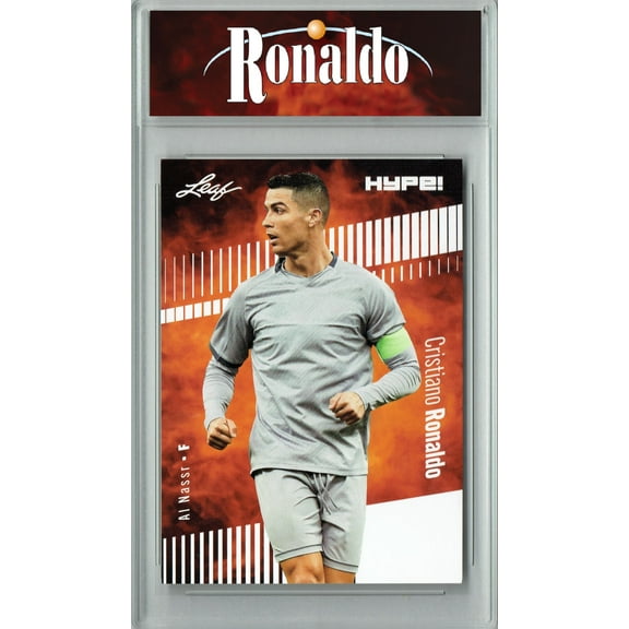 Certified Mint  Cristiano Ronaldo 2023 Leaf HYPE! #110 Only 5000 Made! Rare Trading Card Portugal