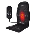 thumbnail image 1 of HLONK Back Massager 5-Horse Massage Chair Pad for Car and Office 8 Modes 3 Adjustable Intensity Multi-Function Massager for Chair Bed and Sofa Black, 1 of 8