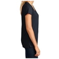 thumbnail image 3 of Yellow Rooster Women's Short Sleeve V-Neck Re-T-Shirts True Navy 4XL, 3 of 6