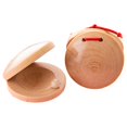 thumbnail image 3 of Castañuelas de madera de 2 piezas, juguete de percusión para niños, juguete de aprendizaje, juguete musical para niños, instrumentos musicales para, 3 of 9