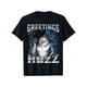 thumbnail image 1 of Cotton Graphic Tee Cringe alpha wolf Greetings Huzz T-Shirt Short Sleeve Tshirt, 1 of 6