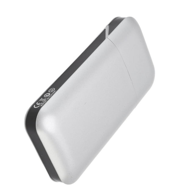 Étui, Boîte Étanche à Pression à Hauteur Réglable Cadeau des Fêtes Plastique Fer pour Bureau Argent