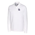 thumbnail image 2 of Men's Cutter & Buck White New Hampshire Fisher Cats DryTec Advantage Tri-Blend Pique Long Sleeve Polo, 2 of 3