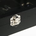 thumbnail image 3 of Coward Jewelry Organizer Box, Black Velvet 12 Grids Bracelet Bangle Necklace Jewelry Display Tray Case with Transparent Glass Lid for Home Drawer Desk or Store Selling Show, 3 of 7