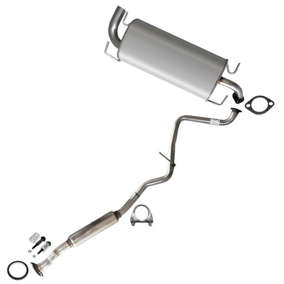 Northeastern Exhaust Stainless Steel Resonator Assembly & Muffler Fits 2008–2011 Subaru Impreza 2.5L Hatchback – Direct Fit