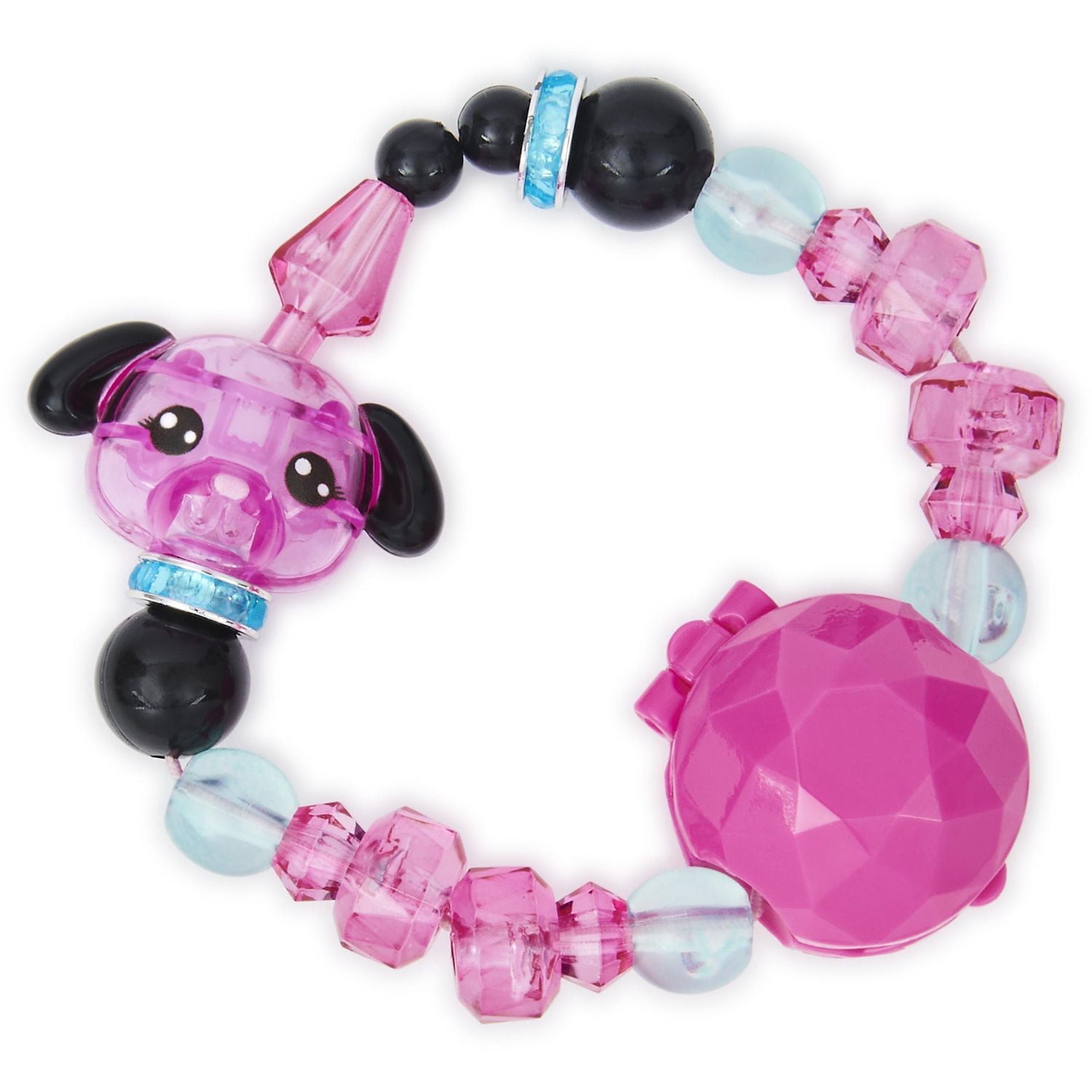 Twisty Petz Beauty, Series 5, Pupgleam Puppy Collectible Bracelet with Body Glitter, for Kids Aged 4 and up