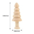 thumbnail image 2 of HONMEET 10Pcs Unfinished Wooden Tree Shapes for Crafts, Home Decor, Kids Art Projects, and Desk Decorations, 2 of 8