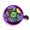 Magic Mushrooms Records, variant on WIRESTER Purple Bicycle Bell Aluminum Alloy Mini Bike Bell With Ring Horn Accessories for Adults Men Women Kids Girls and Boys - Black Cat Meows Records