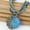 Blue, variant on Womens Jewelry Bohemian Peacock Gemstone Temperament Women'S Retro Rice Bead Necklace Sweater Chain Ethnic Pendant Woven Rope Necklace for Women Halloween Costume Jewelry Accessories Dresses