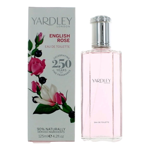 Yardley English Rose by Yardley of London, 4.2 oz Eau De Toilette Spray for Women