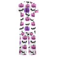 thumbnail image 4 of Pajamas for Women Set 2 Piece Halloween Pumpkin Ghost Bat Print Night Comfort Pajama Cute Two Piece Sleepwear Pj Set Sleepwear, 4 of 6